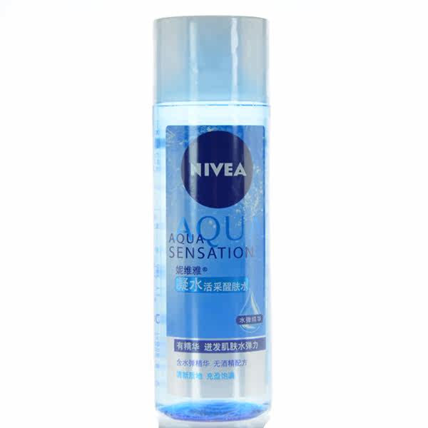 妮维雅女士爽肤水凝水活采醒肤水200ml 补水保湿滋润控油收缩毛孔