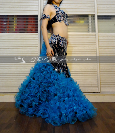 Russia's belly dance performance to serve a performance suit Make teacher's original copy of the book was made-Taobao