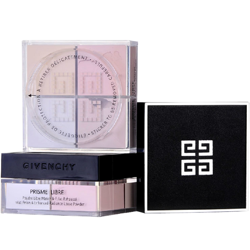 Givenchy/纪梵希四宫格轻盈无痕四色明星散粉/蜜粉4*3g 定妆 控油