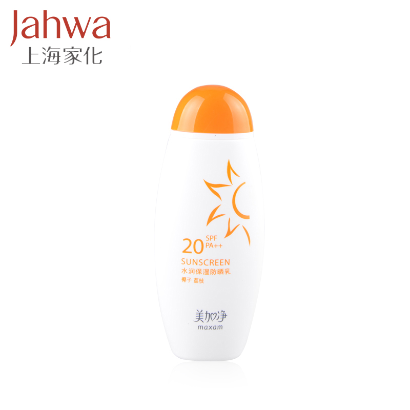 上海家化美加净水润保湿防晒乳100ml SPF20PA++ 保湿防晒霜