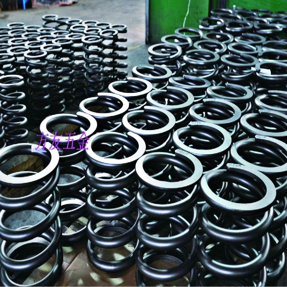 High quality high-pressure spring tension spring flat truck cart spring 60SI2MN large spring stage spring non-standard custom