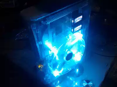Beautiful and anti-red cool transparent XBOX360 made by yourself
