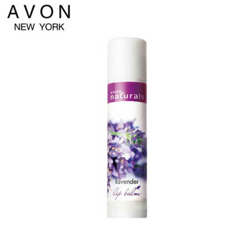 Avon/雅芳植物护理系列舒缓修复润唇膏天然薰衣草4g无色滋润保湿