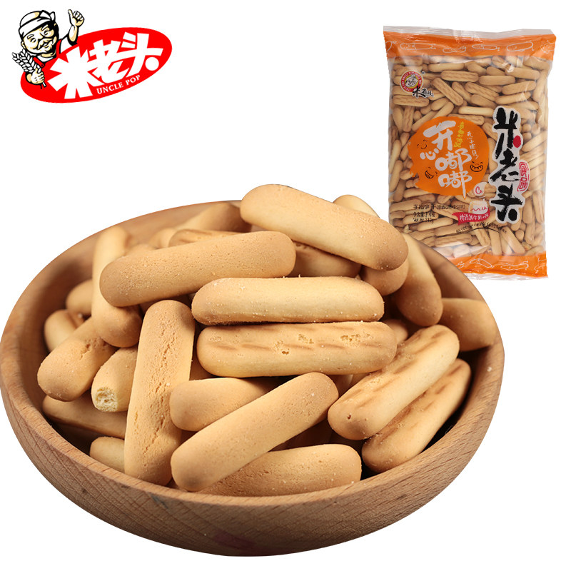 【天猫超市】米老头310g开心嘟嘟手指形饼干办公室早餐休闲零食品