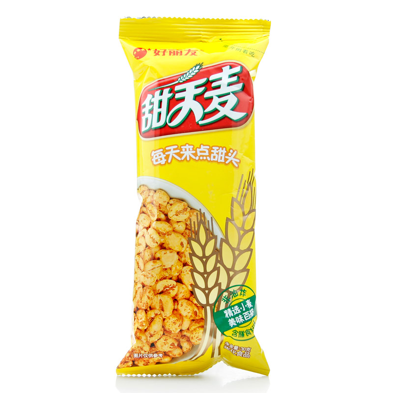 【天猫超市】好丽友 甜天麦 谷物小食 (原味)30g/包 新老包装随机