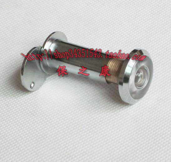 High-definition with the rear cover zinc alloy door Cat's Eye door mirror zinc alloy cat's eye 45-74mm