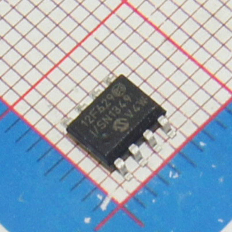 Original imported 12F629 PIC12F629-I SN 8-bit flash memory microcontroller SOP-8 patch