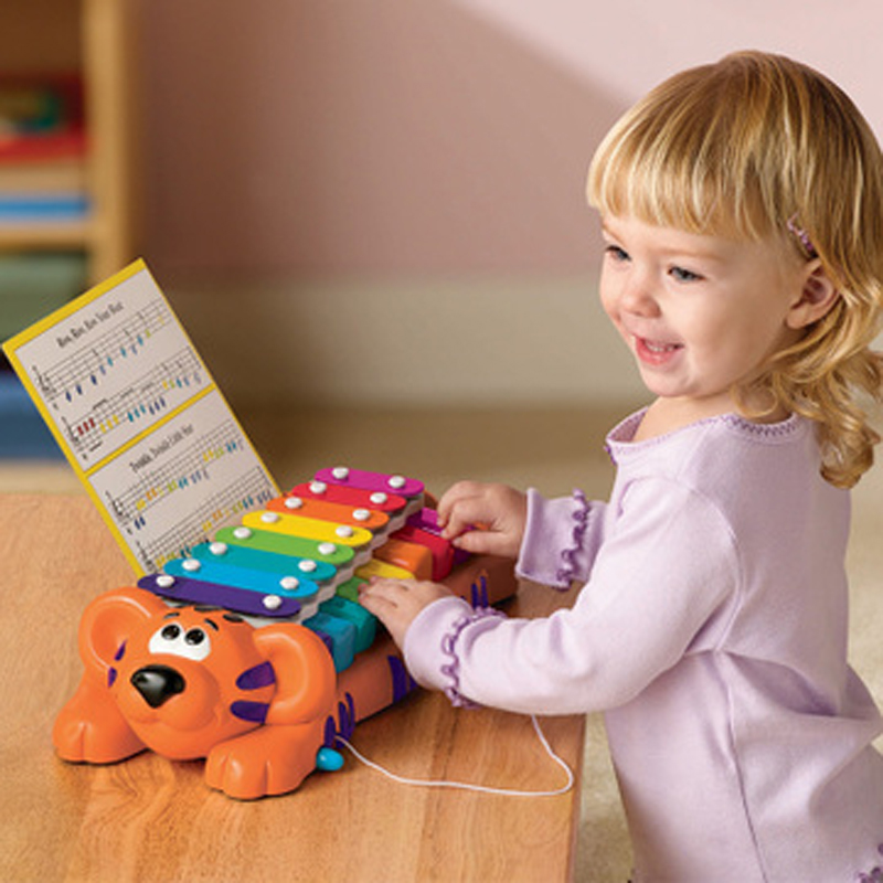 little tikes/小泰克 宝宝手敲琴 婴幼儿老虎钢琴 儿童电子琴玩具