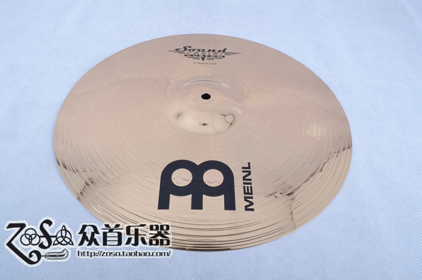 MEINL SOUND CASTER CUSTOM SC16MC-B MEDIUM CRASH Accent cymbal fried cymbal