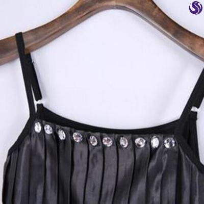 Urban sexy beauty work clothes bottoming suspenders women's diamond-encrusted vest work clothes with diamonds inside