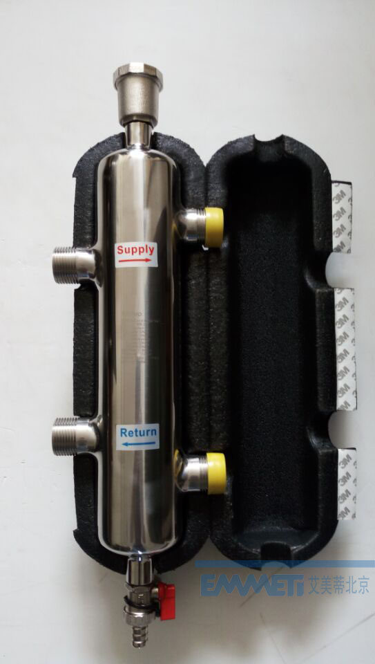 German Wooler DN25 decoupling tank, coupling tank, mixed water tank (exhaust, drainage and tank insulation)