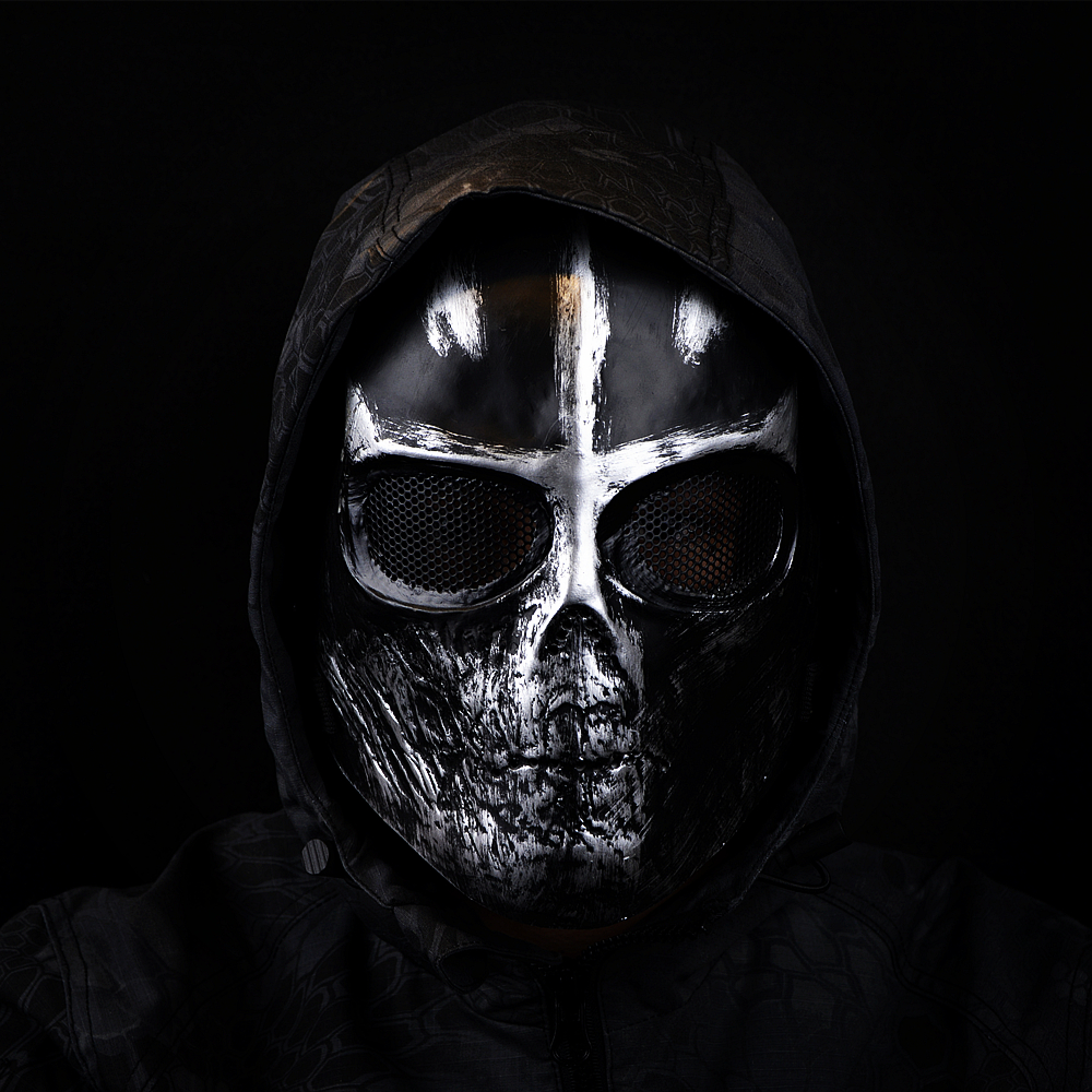 Glass fiber M06 Skull skull mask Corpse Desert Outdoor Equipped mask Combat equipped full face Ghost Face Mask