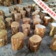 Gỗ tự nhiên gỗ khối rắn gỗ gốc khắc phân gốc cây cơ sở tấm lớn bàn trà bàn cà phê phân trà gốc cây ngắn - Các món ăn khao khát gốc