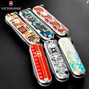 Nguyên bản nhập khẩu Vickers Swiss Army Knife 58mm model mini nhiều màu sắc đa chức năng