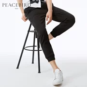 Hòa bình Bird Nam Cắt Quần Mùa Hè Chân Nhỏ Quần Chân Slim Fit 9 Quần BWGB62227