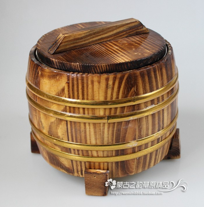 Купить Сувенирная чашка монголов Йогурт ведро ручной работы, из дерева ...