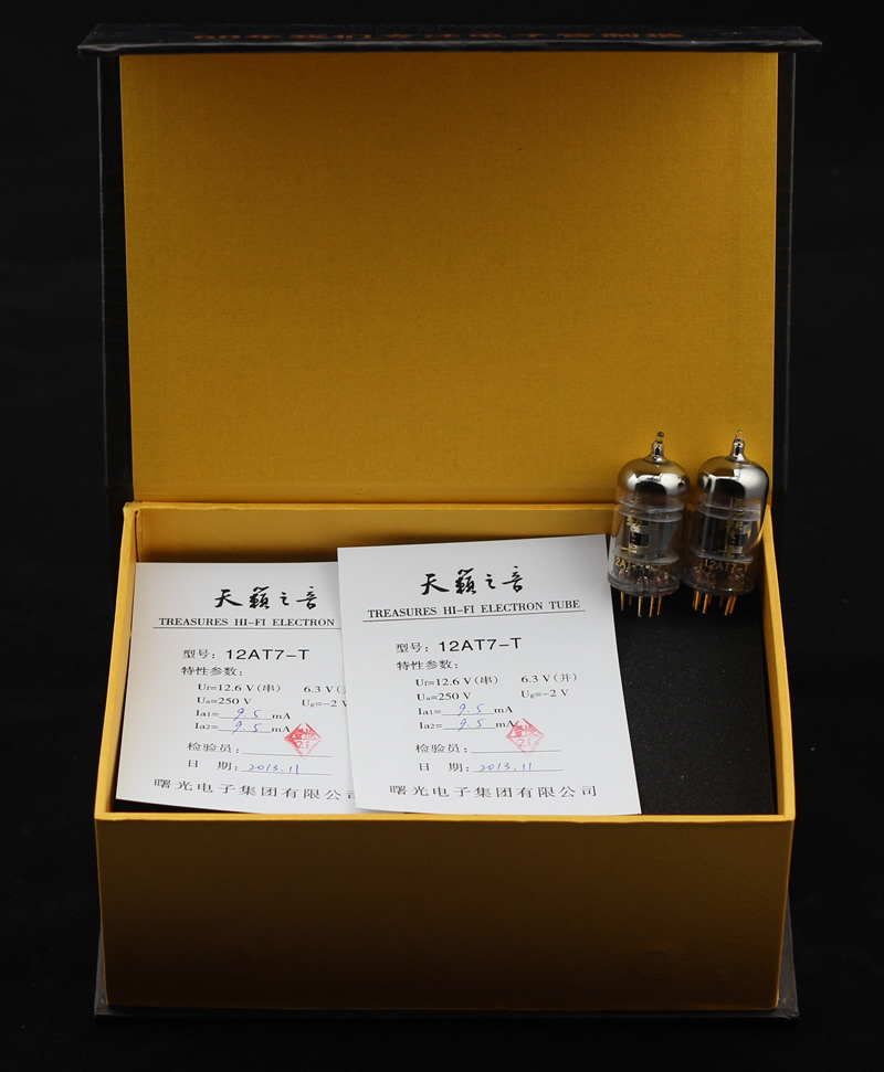 Changsha Shuguang electron tube Tianlai sound 12AT7-T generation 12AT7