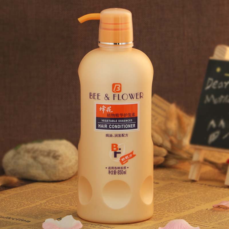 Bee Flower Plant Essence Conditioner 850ml Moisturizing Soft Repair Dry Frizz Nutritious Moisturizing Hair Mask