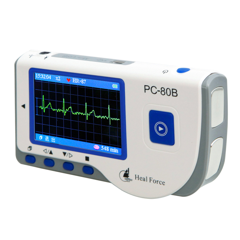 力康心电监测仪 PC-80B家用心电图机动态监护仪快速监测心电仪awz
