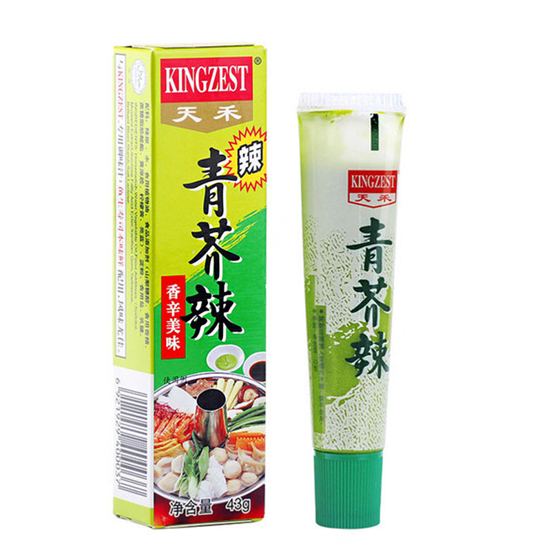 【天猫超市】天禾芥末酱青芥辣43g/盒芥末，辣根，鱼生寿司好搭档