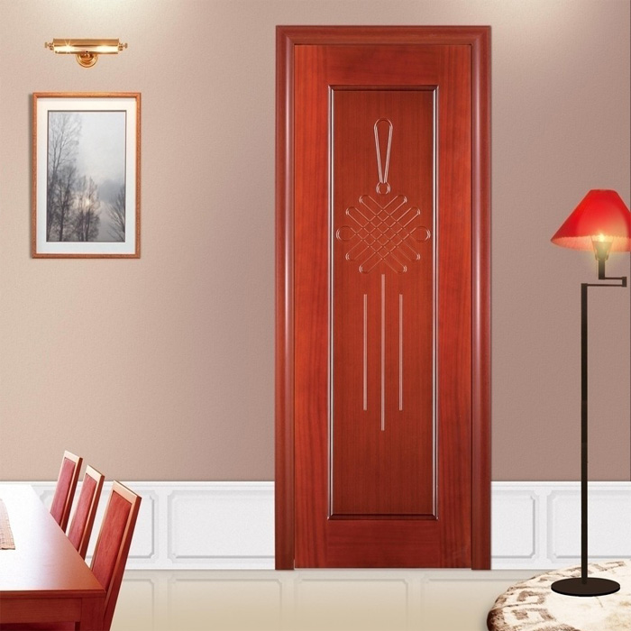 Indoor door wooden door solid wood composite lacquered solid wood composite door manufacturer Direct baking paint door bedroom door room door