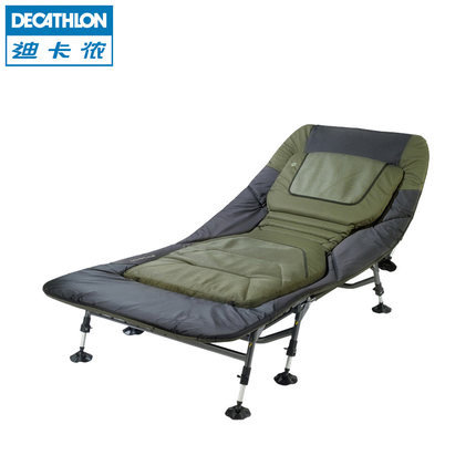 迪卡侬 户外折叠床办公室午休床单人躺椅加固行军床简易 CAPERLAN