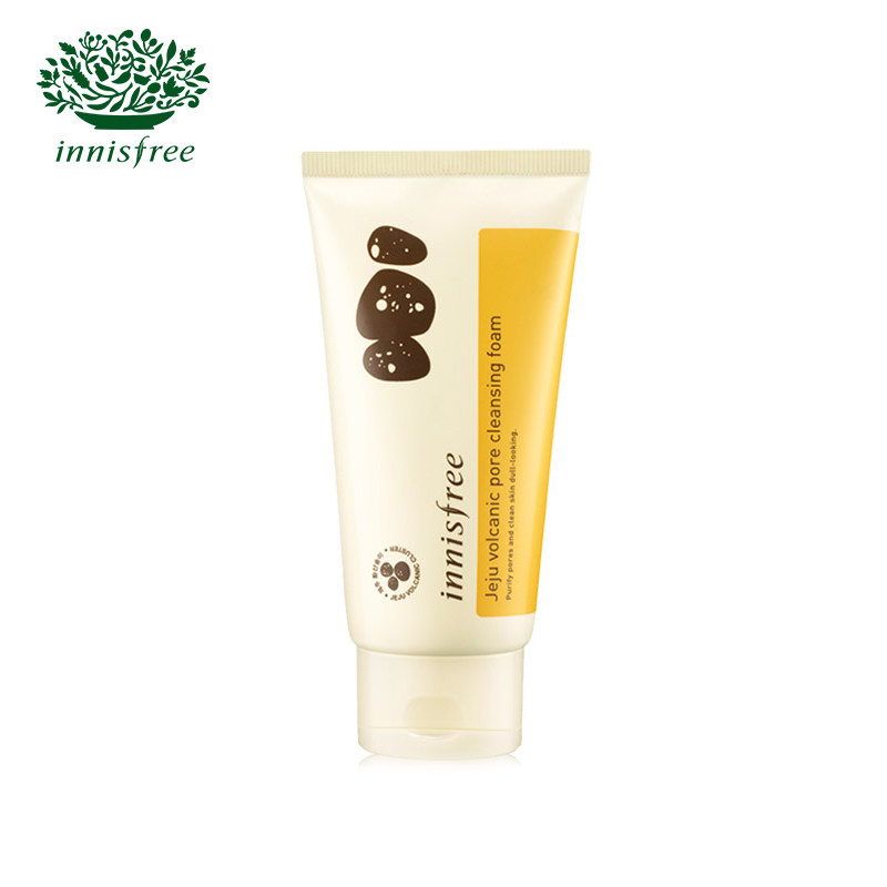 innisfree/悦诗风吟济州岛火山岩毛孔清洁洗面奶男女控油150ml