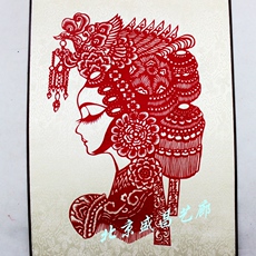 Резьба из бумаги Высококачественная пекинская Опера