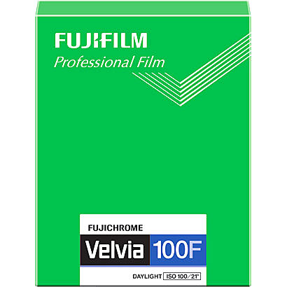 20 Fuji 4x5 film 4*5 color pages 45 reversal film Velvia100F large format RDP100 spot