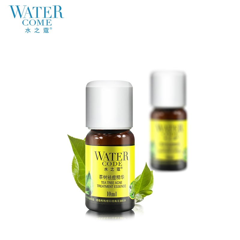 watercome水之蔻 茶树祛痘精华10ml 男女痘精油面部痘痘