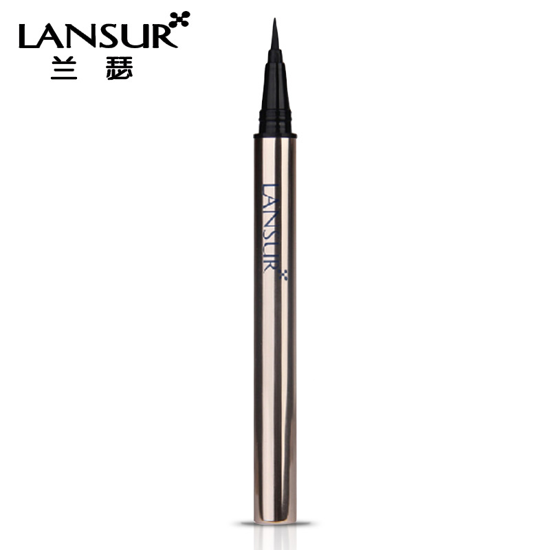 LANSUR/兰瑟眼线笔致黑快干持久媚眼水笔1.2g 防水不晕染正品专柜