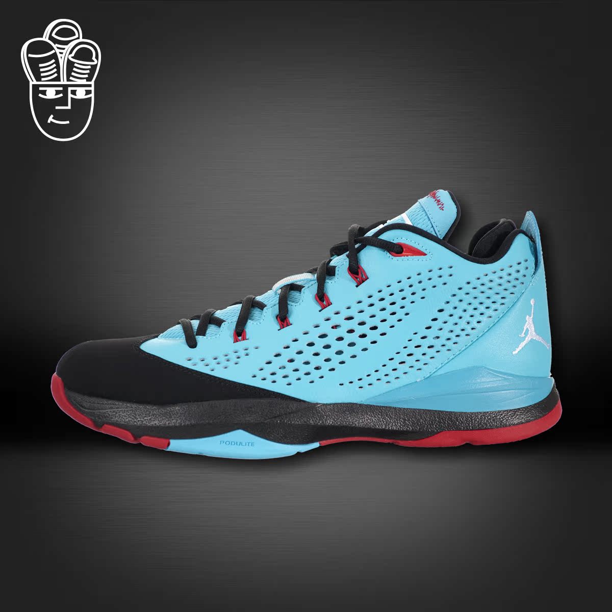 Air Jordan CP3.VII AJ 保罗7代 黑蓝时尚篮球鞋 明星款蒂凡尼蓝