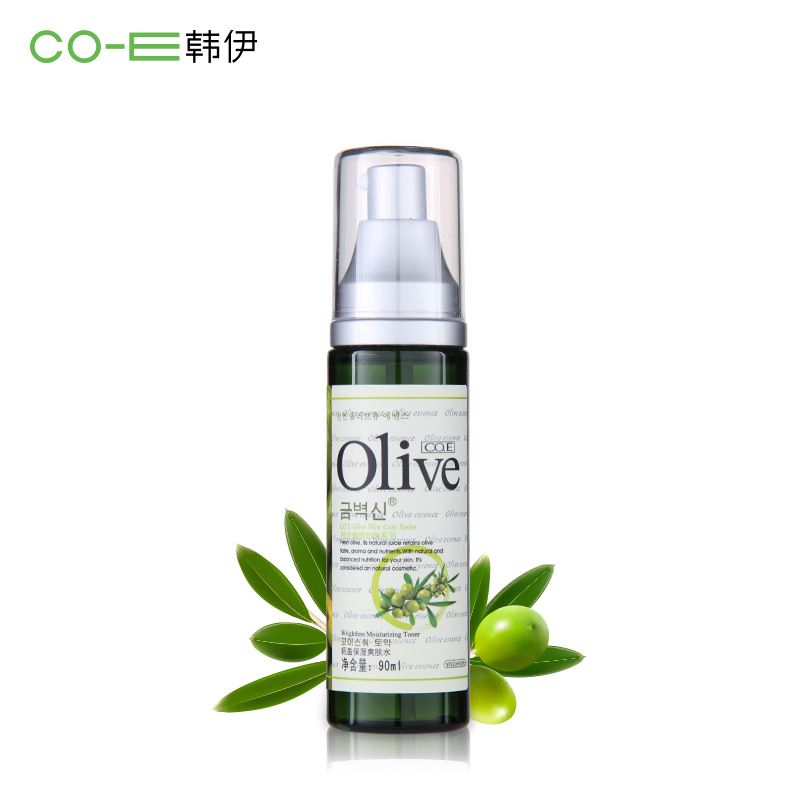 韩伊橄榄Olive轻盈保湿爽肤水90ml清爽补水保湿化妆水喷雾女夏天