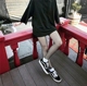 Spot Vans Vans Old Skool thấp để giúp những đôi giày vải nam và nữ chính hãng OS cổ điển giày the thao nữ Plimsolls