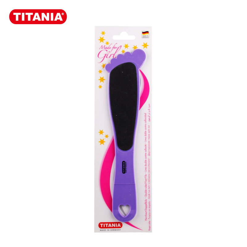 TITANIA/泰雅进口德国TITANIA/泰雅俏丽美足双面脚锉死皮老茧修脚