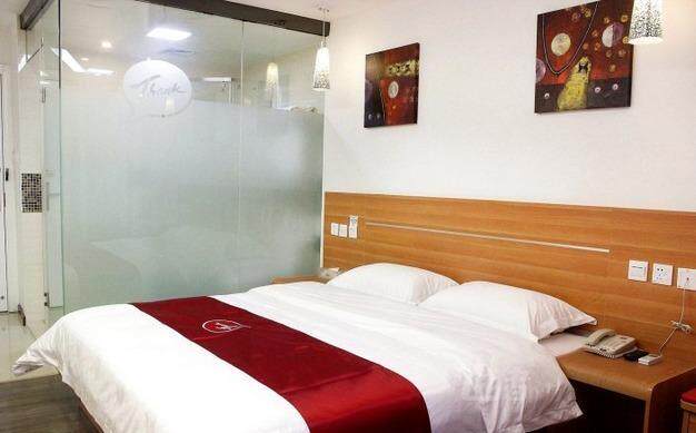 Thank Inn Chain Hotel Guangdong Shenzhen Bantian Wuhe Metro Station Standard Double Room