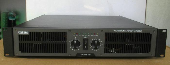 9 years old shop DETON KH235 professional stage power amplifier second grade power amplifier bar KTV power amplifier