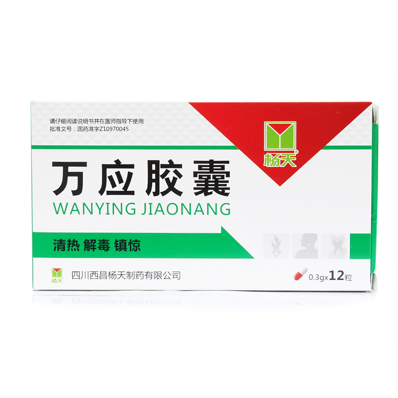 杨天万应胶囊 0.3g*12粒/盒