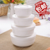 hộp cơm điện cao cấp Hấp bát có nắp bát gốm hấp trứng tart bát hấp cơm bát nhà ăn trưa hộp trắng tinh khiết lớn lò vi sóng Trung Quốc bát - Hộp cơm điện sưởi ấm hop com cam dien Hộp cơm điện sưởi ấm