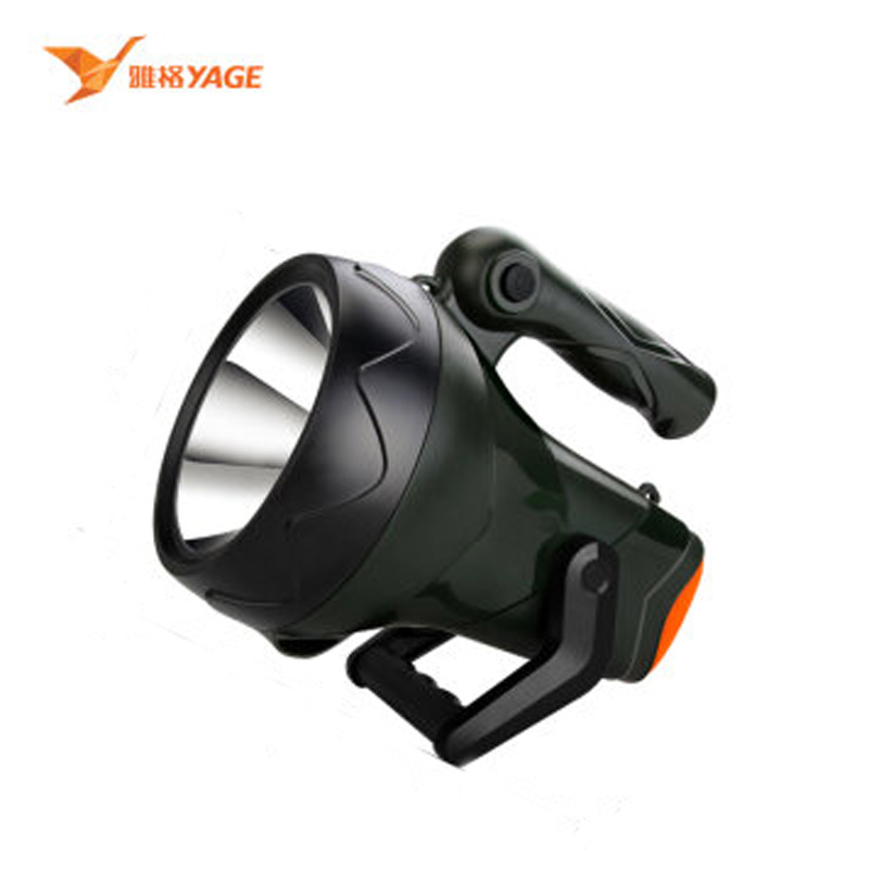 Jagger 5708 intense light rechargeable LED searchlight Far-shot hand light patrol security mine lamp flashlight