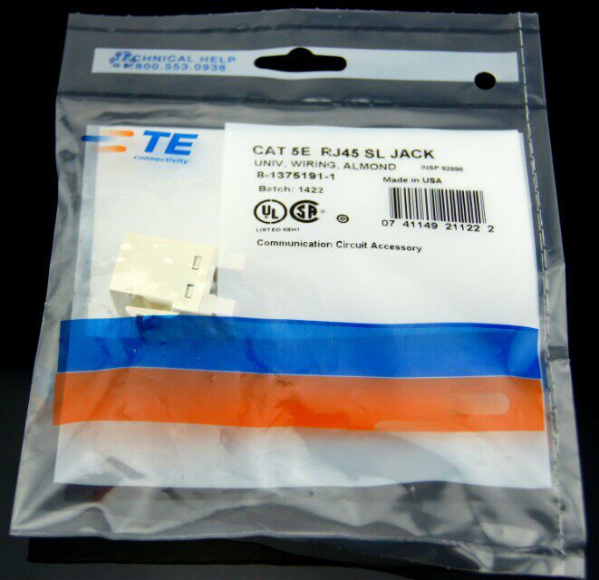 AMP Super Category 5 Module AMP Super Category 5 Module 8-406372-1 Factory direct sales