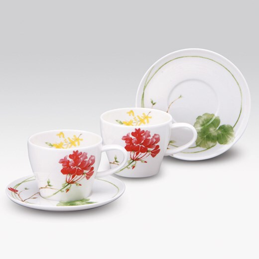 Coffee Cup and Saucer Korean Original Imported Coffee Cup Set Ceramic Milk Cup Bone China Hankook Cup Porcelain