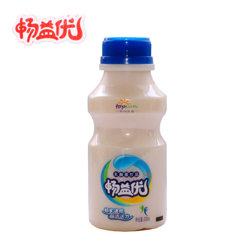 【天猫超市】畅益优 杀菌型乳酸菌饮品原味330ml/瓶 酸奶饮料饮品