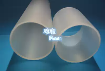 Processing custom plexiglass frosted tube acrylic tube sandblasted inside and outside frosted pmma hollow tube 8-1000