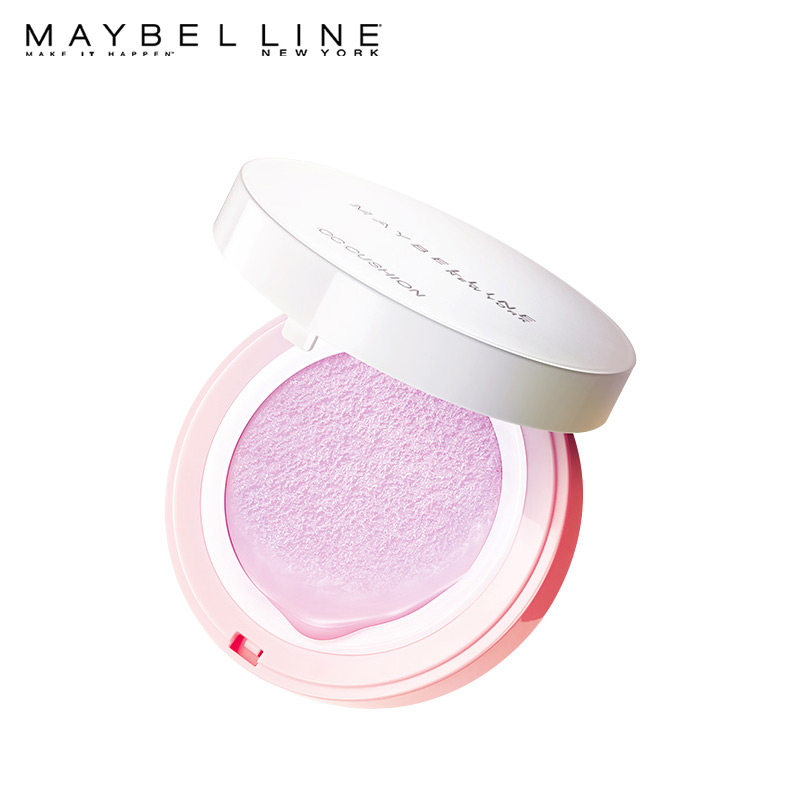 美宝莲好气色空气轻垫美肌霜 修正肤色气垫CC霜 遮瑕提亮 滋润