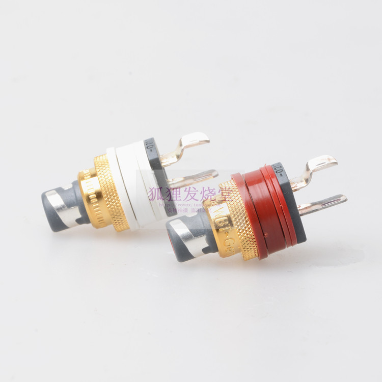 German WBT 0210AG Ms Sterling Silver Flagship RCA Socket Mother Seat Nextgen Series Lotus Seat