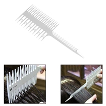 Eagle Fort double-sided wide fine tooth highlighting comb Hair salon Professional piece dyeing strip hair coloring comb Partition comb Braided hair tie hair comb