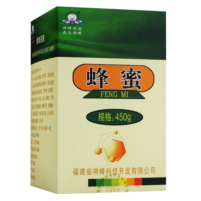 神蜂科技 蜂蜜 450g*1罐/盒
