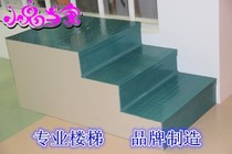 楼梯地板PVC楼梯踏步 整体踏步 塑胶地板 楼梯地板按米卖
