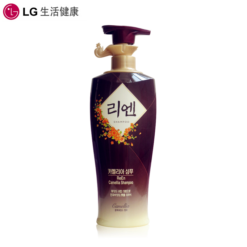 【天猫超市】LG 韩国原装进口 睿嫣山茶洗发水550ml 润泽柔软顺滑